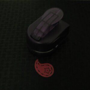 Creative Memories Paisley Maker Punch Retired Cutter